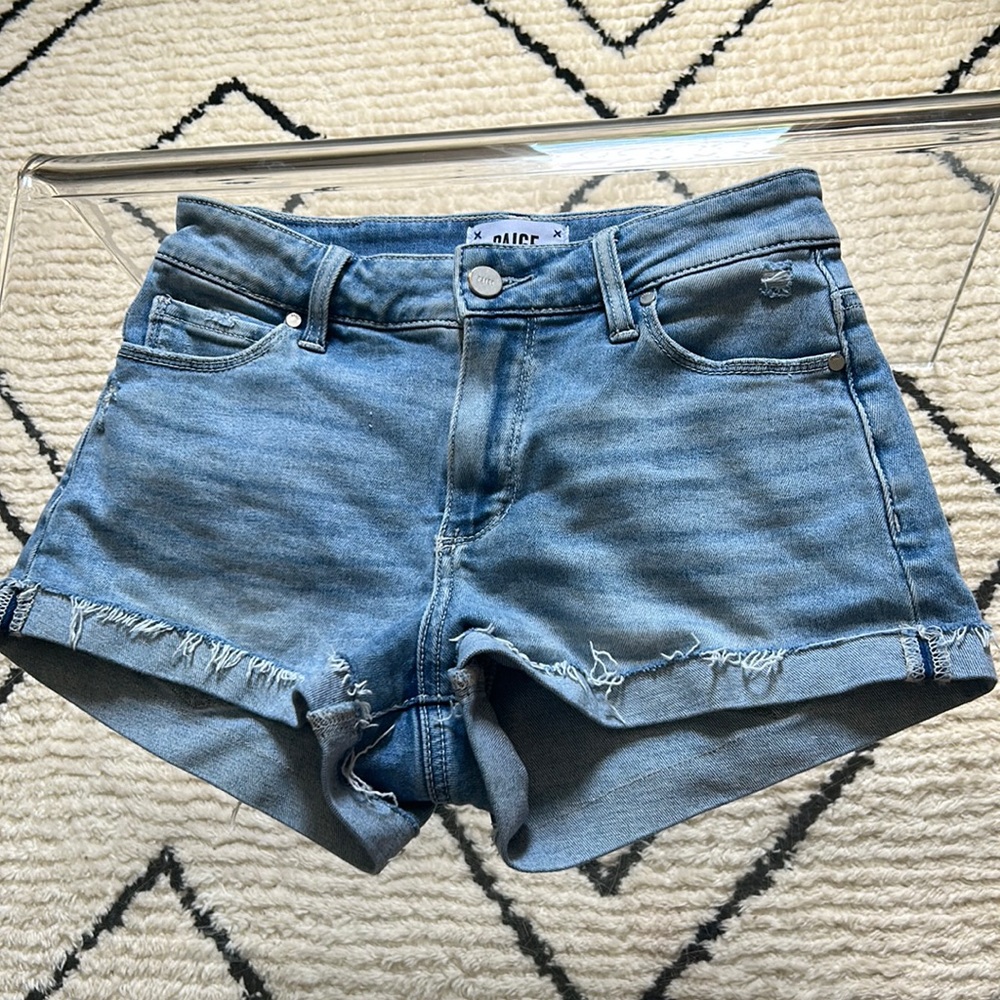 PAIGE Jimmy Jimmy Jean shorts size 23